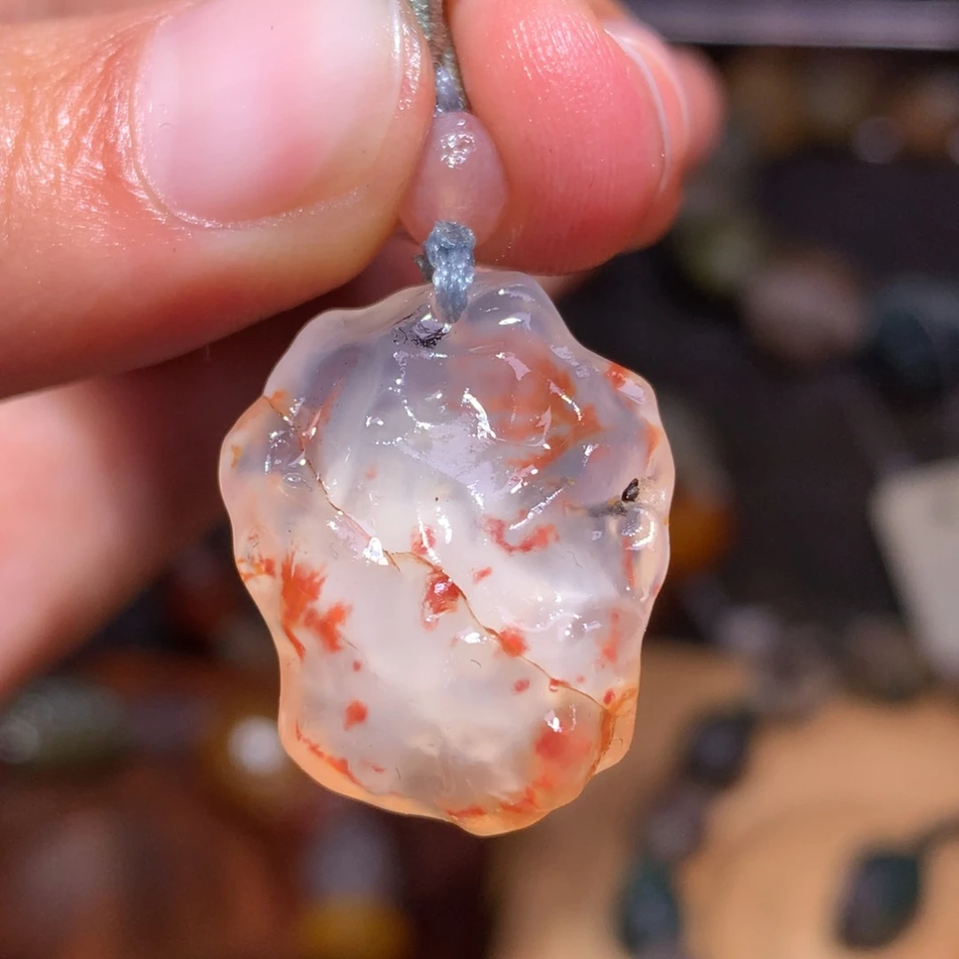 未镶嵌玛瑙/玉髓珠宝半成品