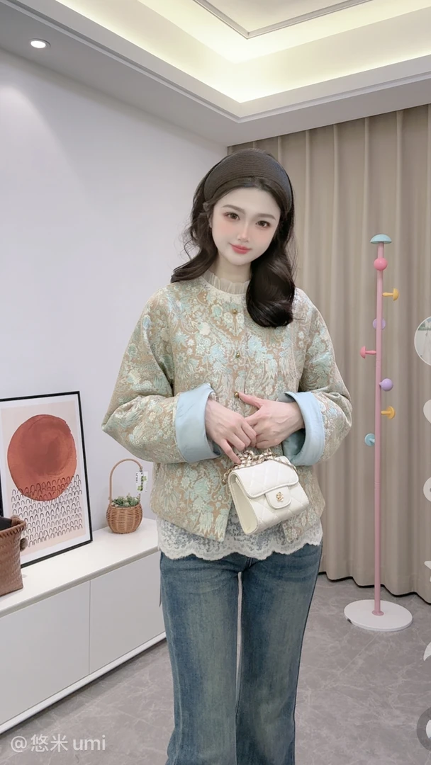 七七专属-2025春秋新中式女装中国风爆款小个子洋气外套mg85006