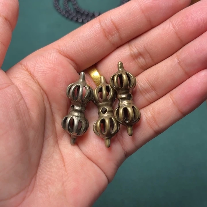 铜铁合金类铜菩提菩提吊坠项链