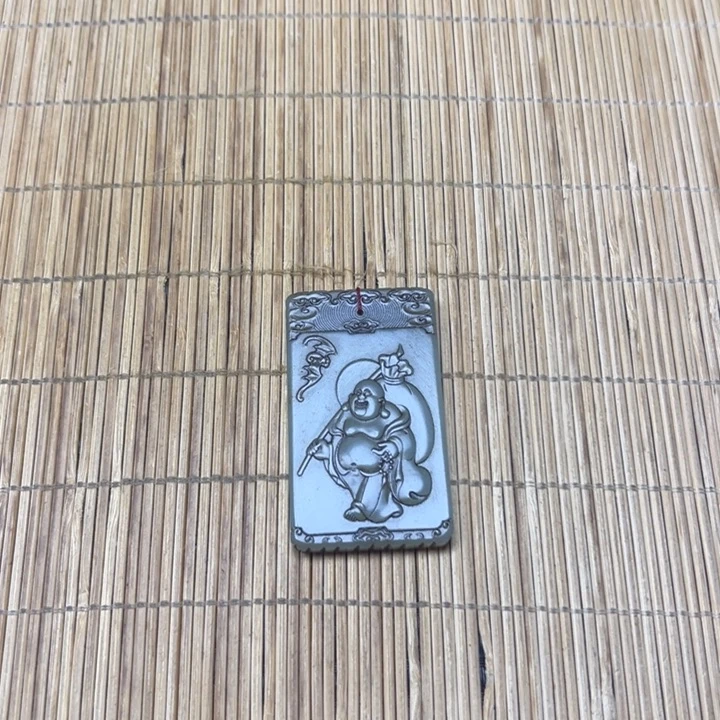 乐***派和田玉未镶嵌挂件