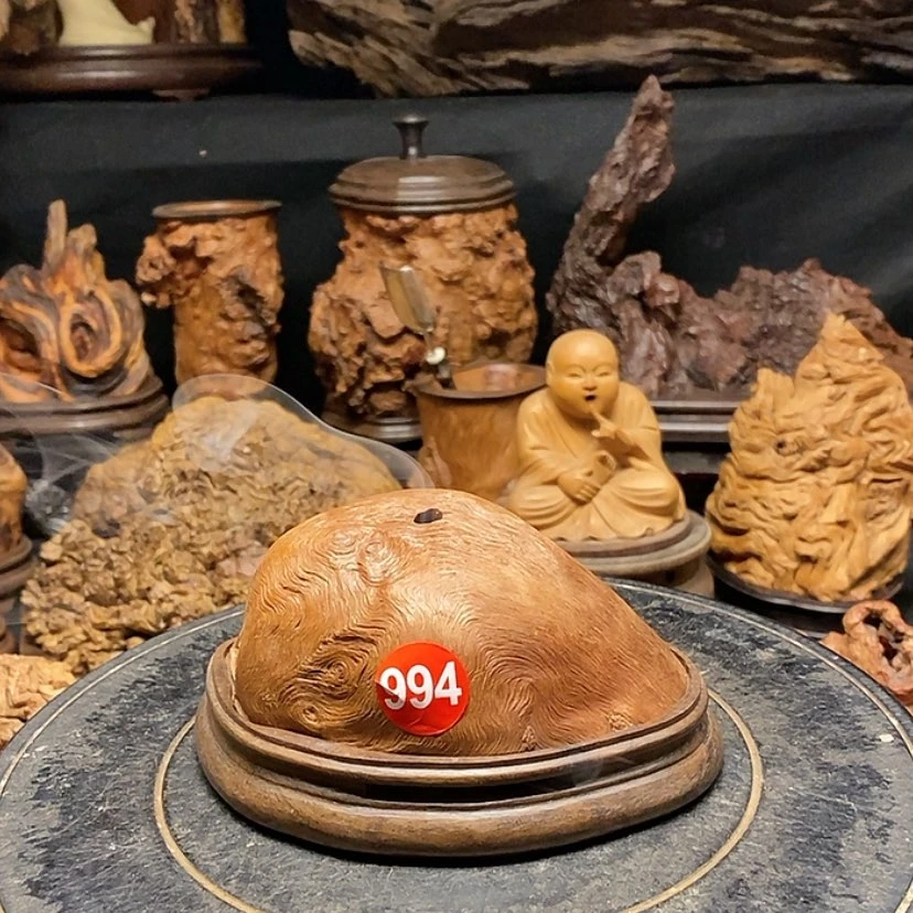 【闪购商品】994号荔枝木香炉工艺