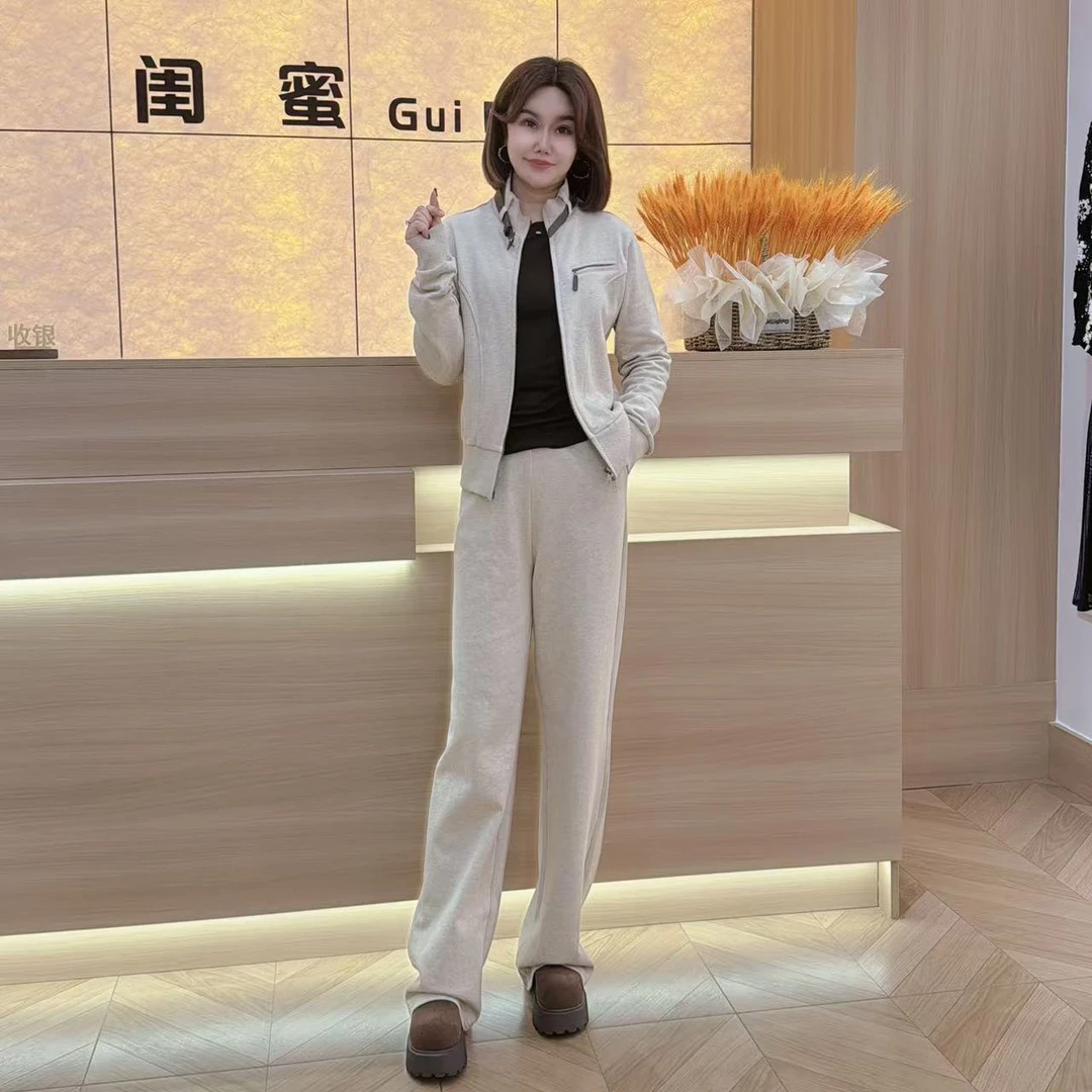 闺蜜精品092403【疏星淡月】上衣休闲裤两件套