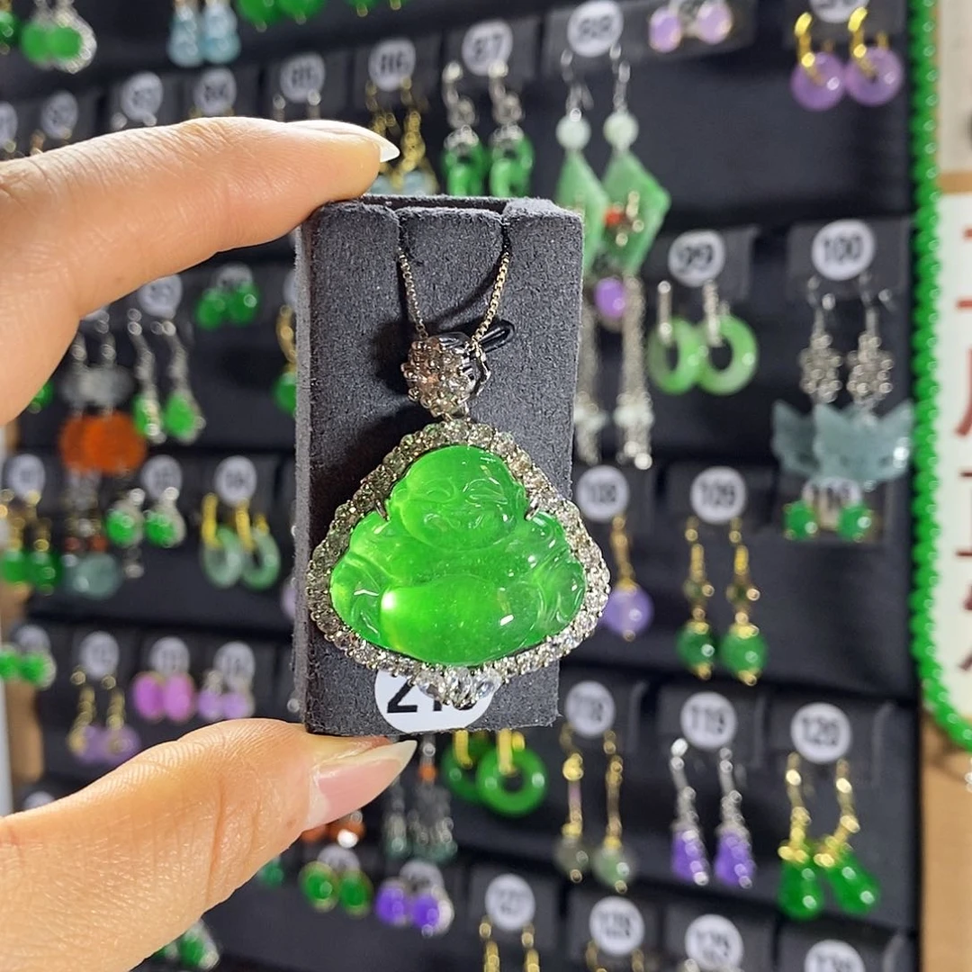 未镶嵌翡翠耳饰219