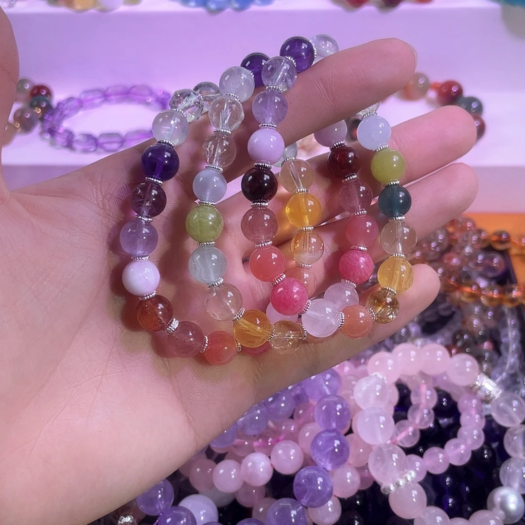 未镶嵌手串水晶天然水晶