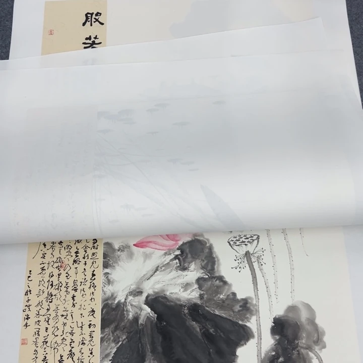 国画宣纸纯手绘字画