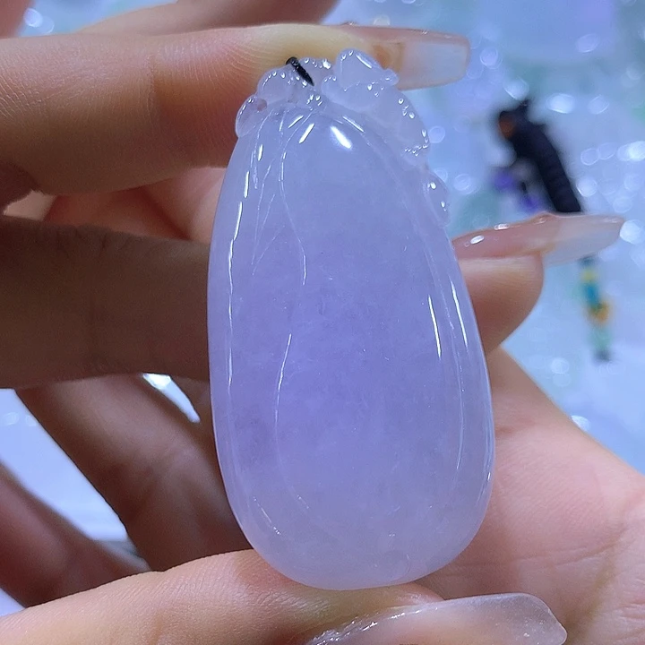 颈饰未镶嵌翡翠天然翡翠A货吊坠