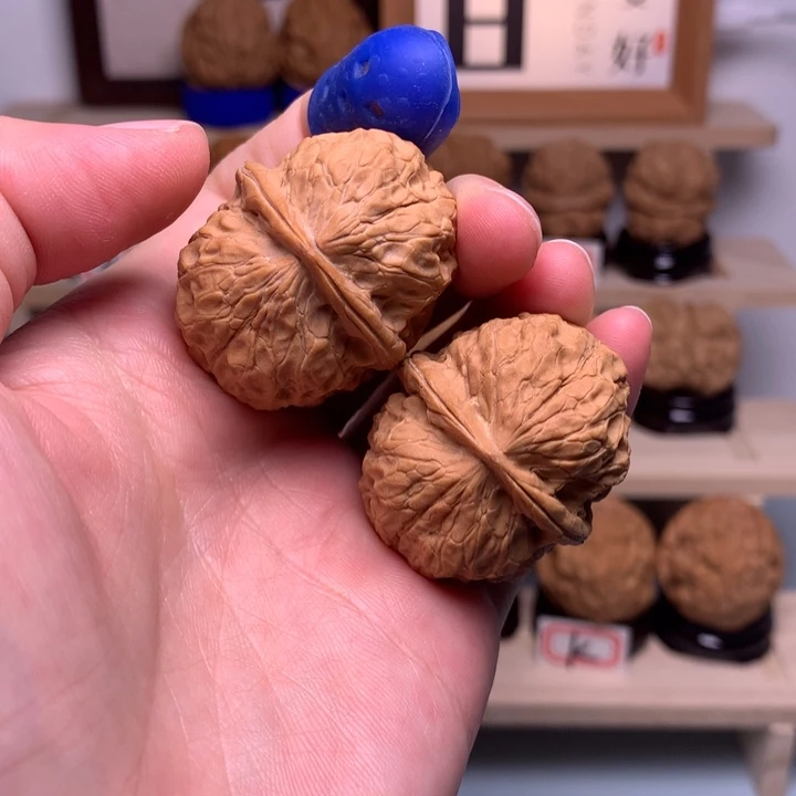 文玩核桃把件9小青蛙37尺