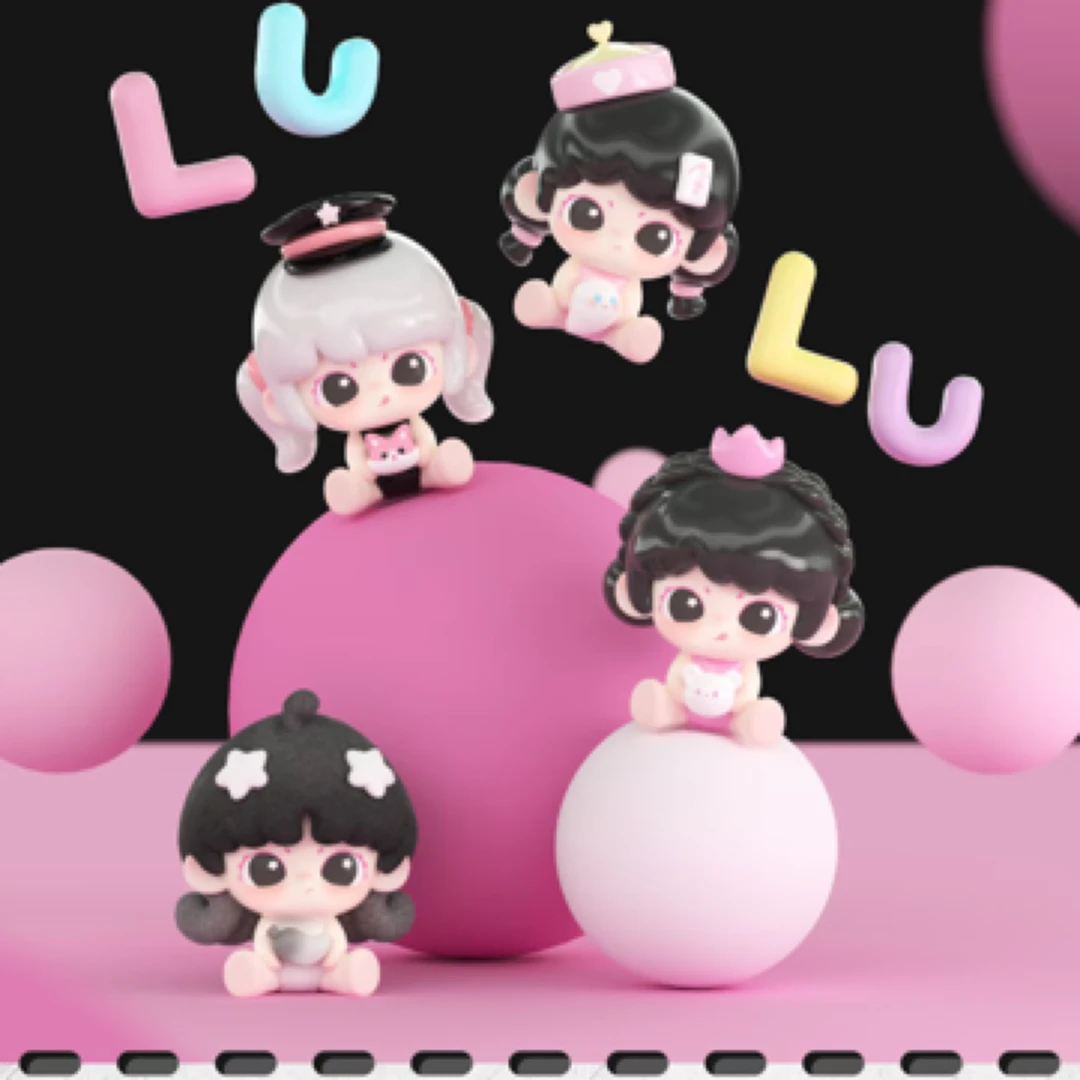 【明款/盲拆】LULU自由是不被定义的色彩mini盲盒确认款不包官瑕