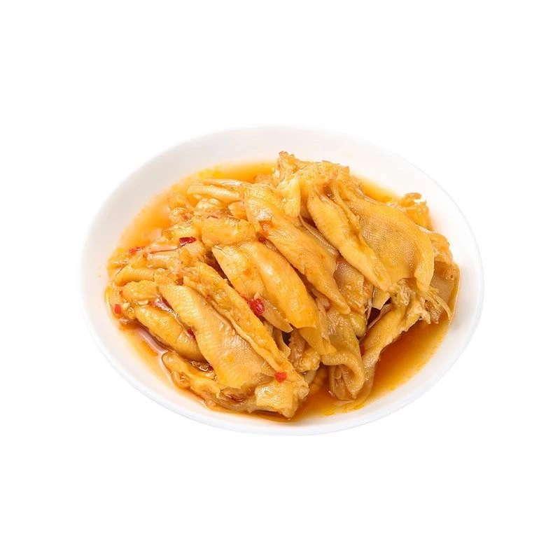 柠檬无骨鸭掌  250g（半斤）纯肉无汤