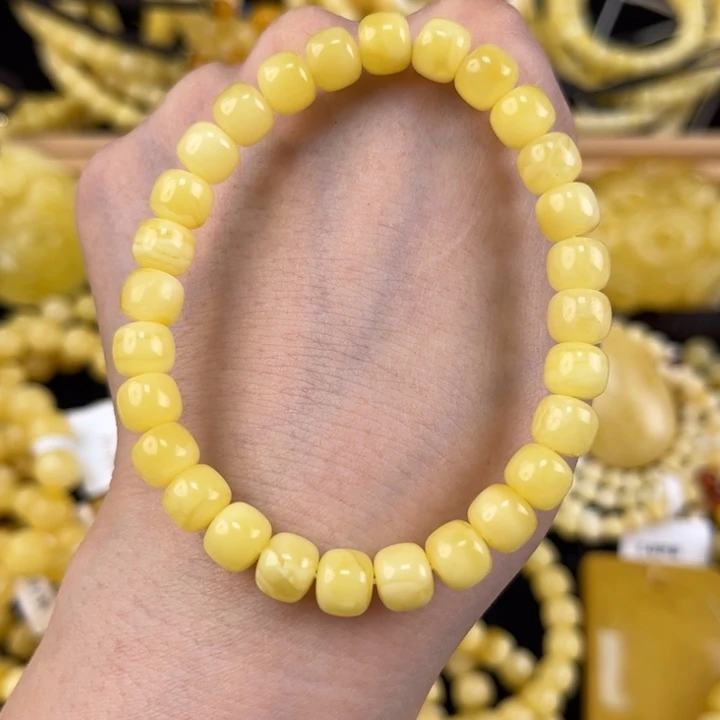 未镶嵌琥珀裸石琥珀，