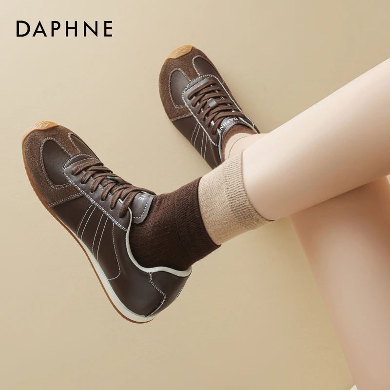 达芙妮网红爆款经典复古阿甘德训鞋2025秋季软底不累脚休闲运动鞋