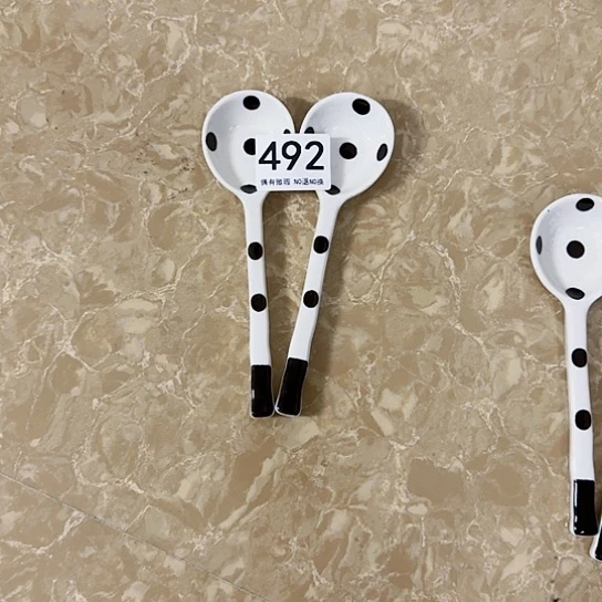 新骨瓷陶瓷碗492两个勺子