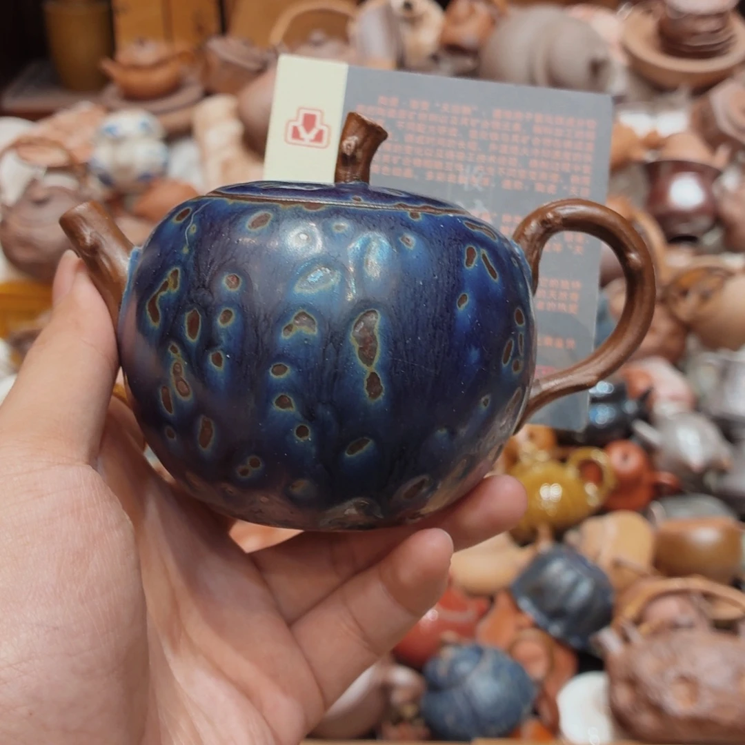 柴烧老岩泥高温茶器皿