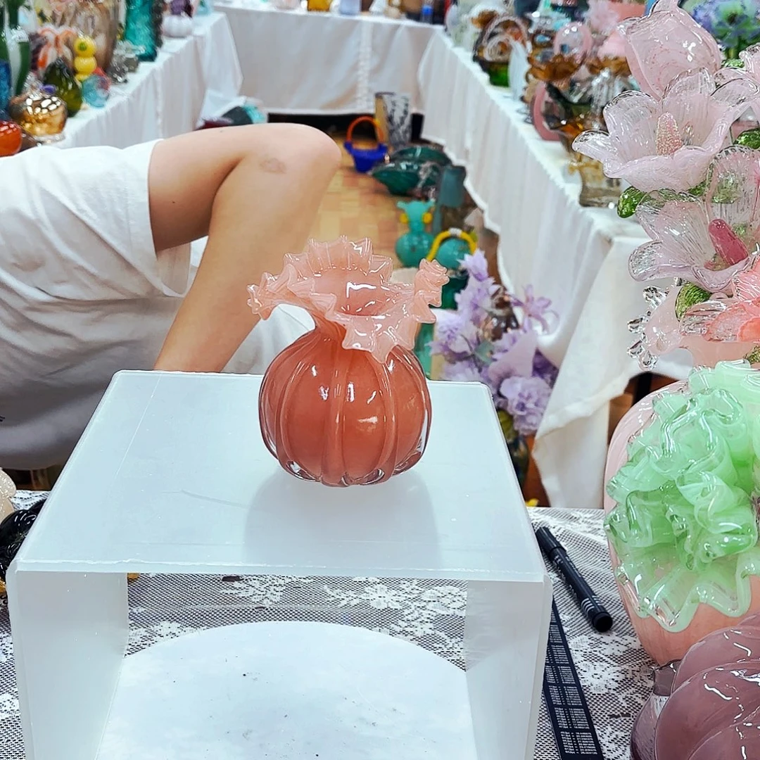 福利不退不换琉璃花瓶花器艺术品