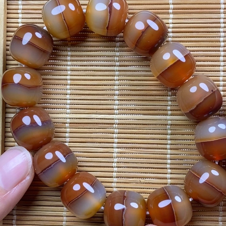 玛瑙/玉髓未镶嵌手链