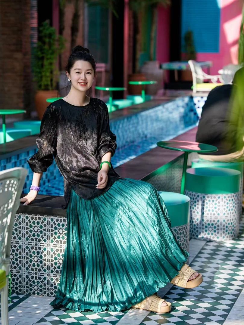 加莉新中式【高定版】人丝唯美上衣 分码