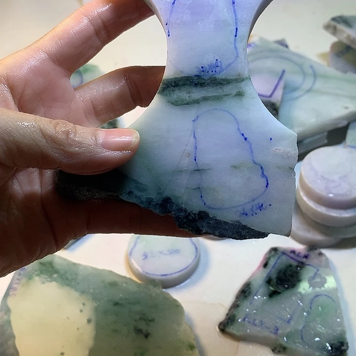 翡翠散珠翡翠玉石