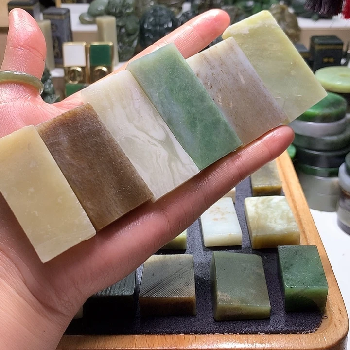 和田玉未镶嵌珠宝半成品