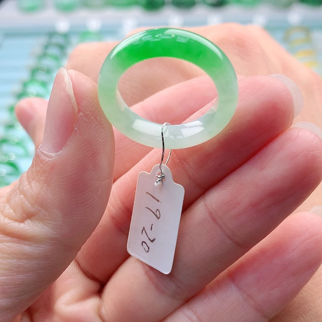 未镶嵌戒指翡翠A货缅甸翡翠