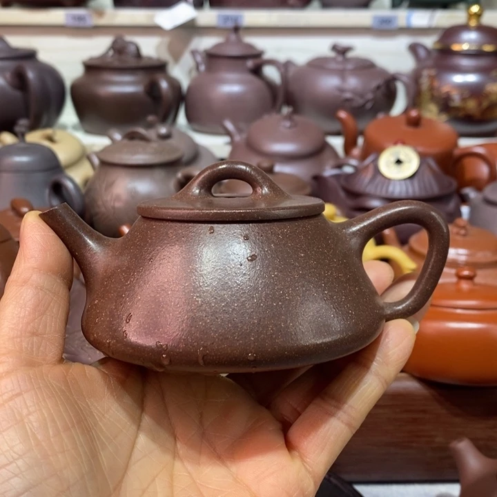 紫砂茶壶微瑕处理一把