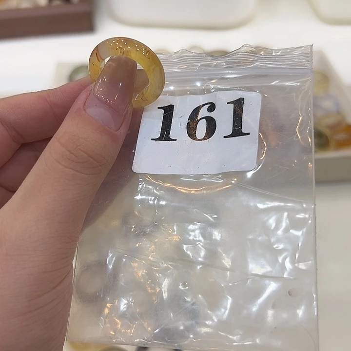 合金戒指玛瑙/玉髓161港12