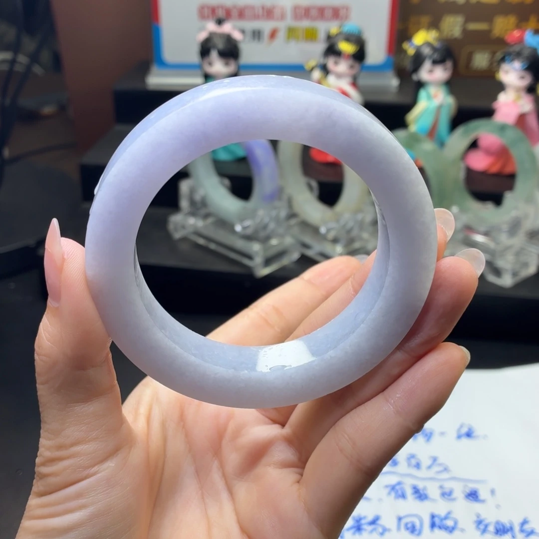 茨***猫未镶嵌翡翠手镯多样性发一定制翡翠翡翠