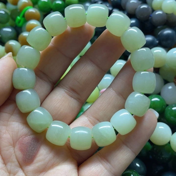 和田玉手链未镶嵌