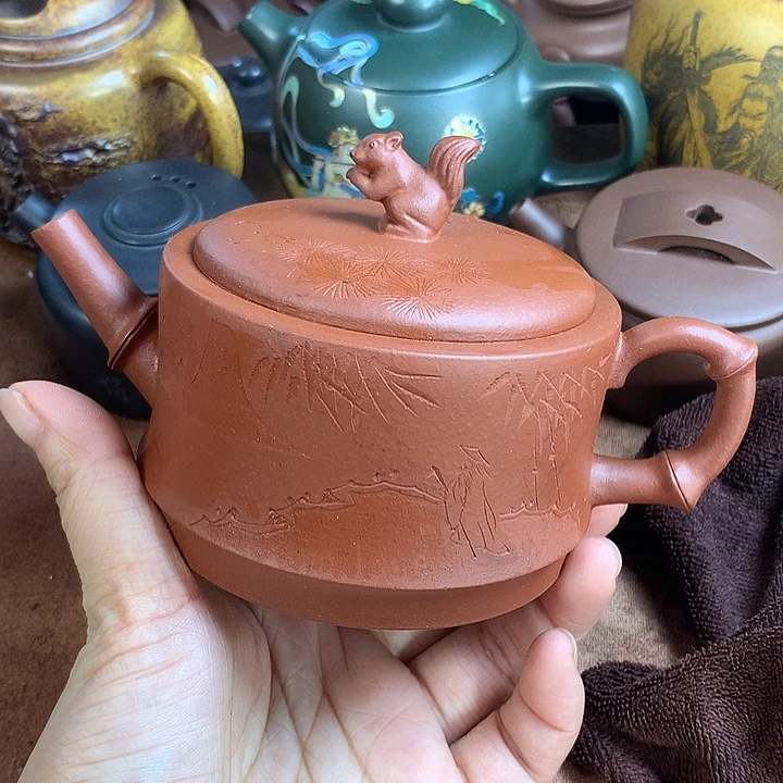 茶壶紫砂紫砂微瑕