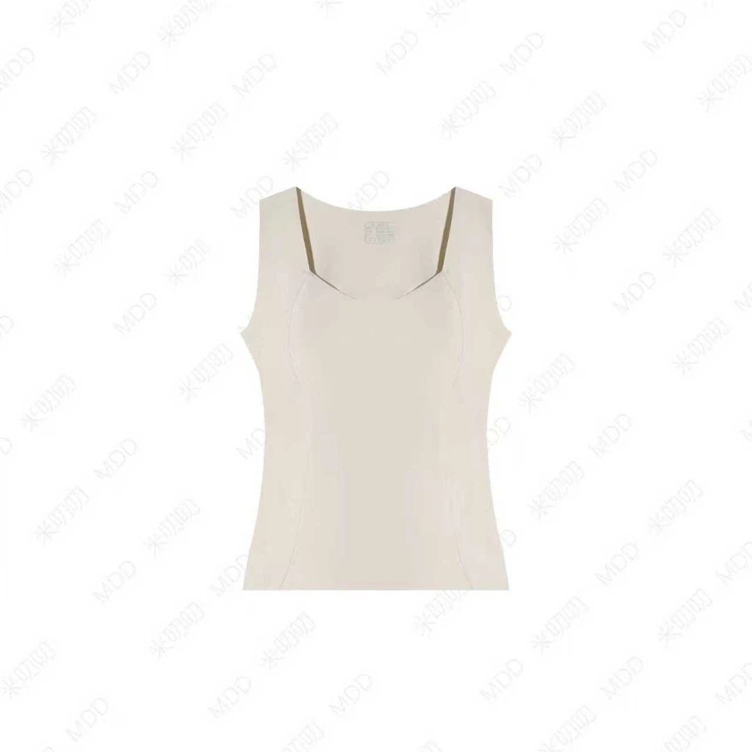 90白鸭绒】秋冬季保暖U型领纯色厚款女贴肤保暖背心防静电内搭9993