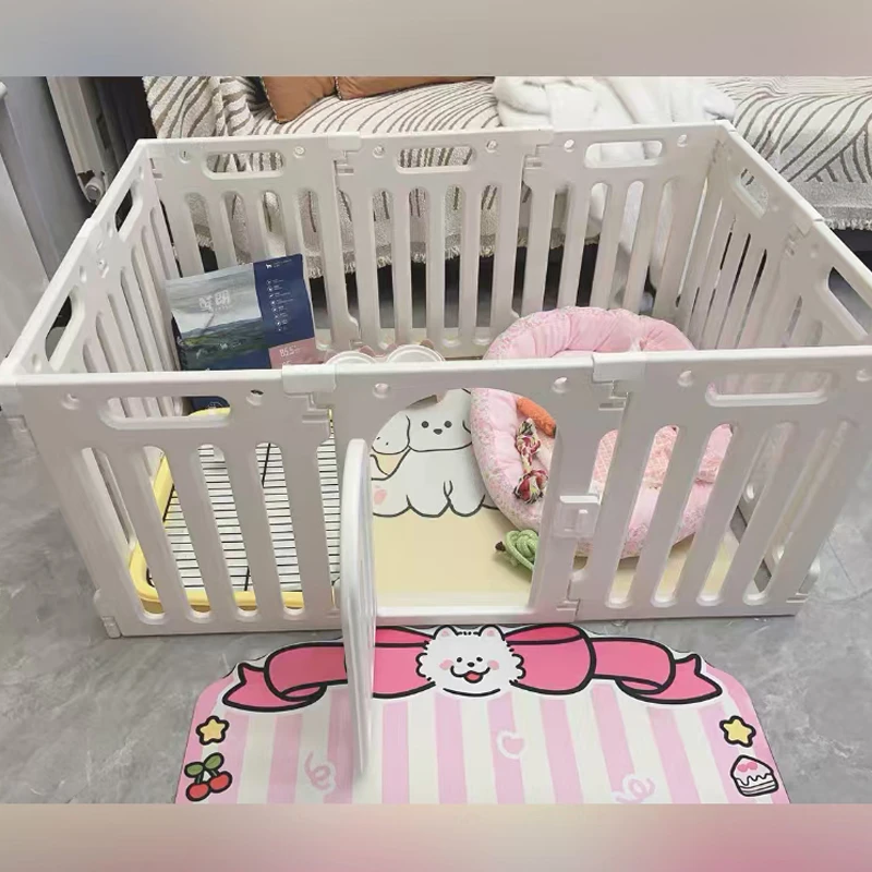 狗笼小型犬宠物围栏狗狗室内防越狱围挡泰迪比熊专用栅栏护栏狗窝