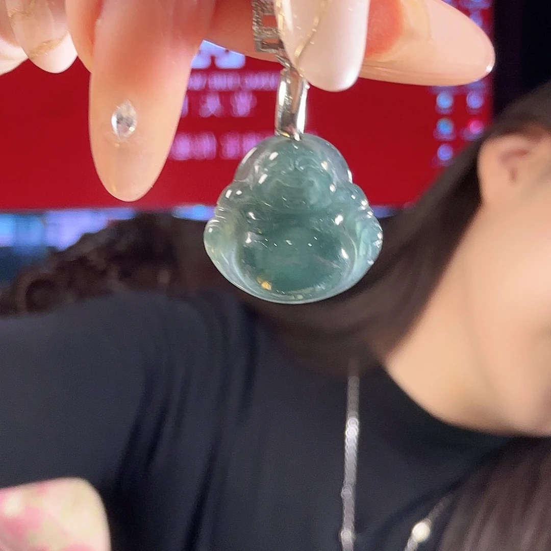 未镶嵌挂件翡翠佛