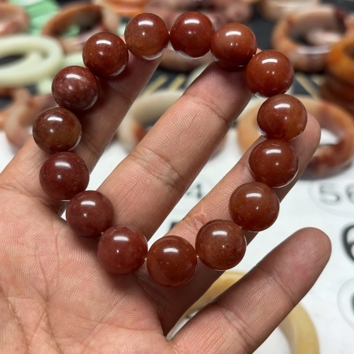 小***瑜石英质玉未镶嵌手镯