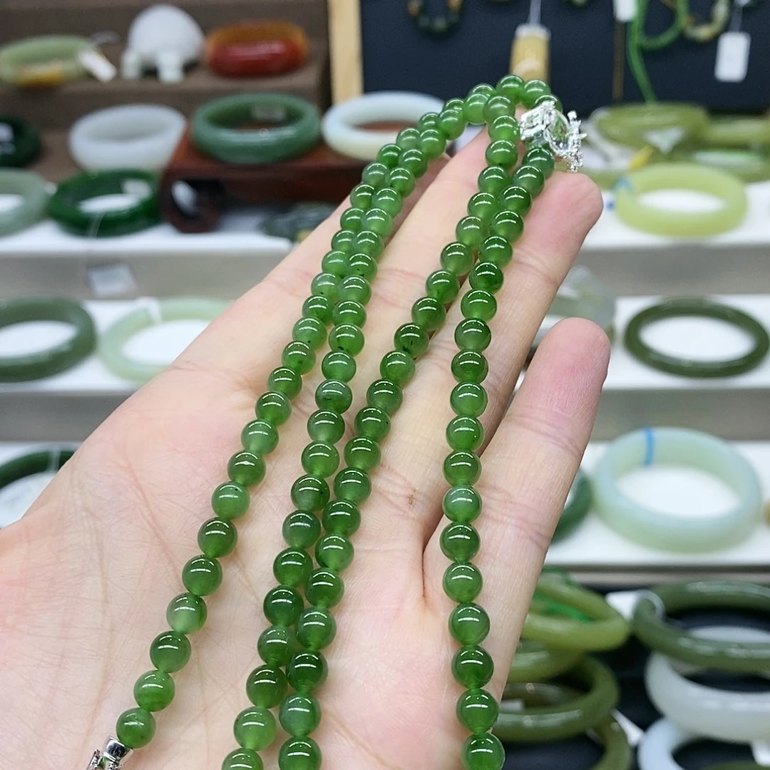 【闪购商品】和田玉（碧玉）未镶嵌颈饰