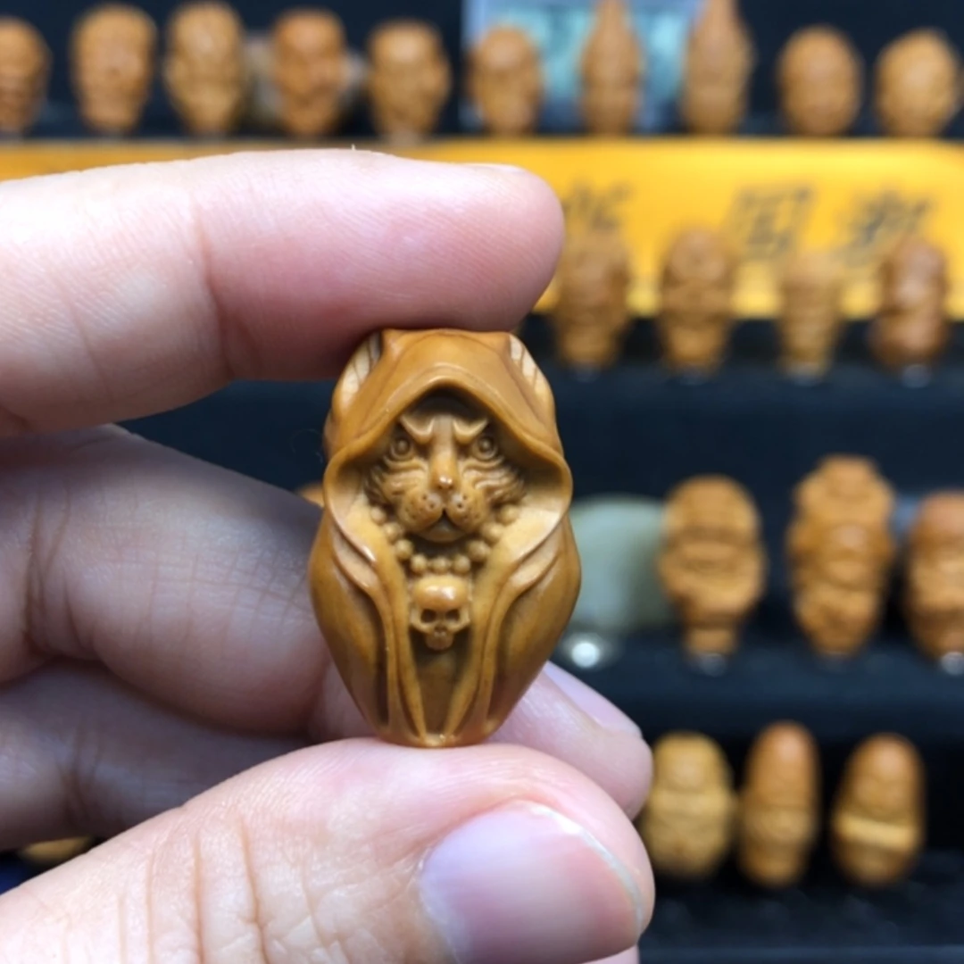 【闪购商品】橄榄核手串/手链暗黑猫