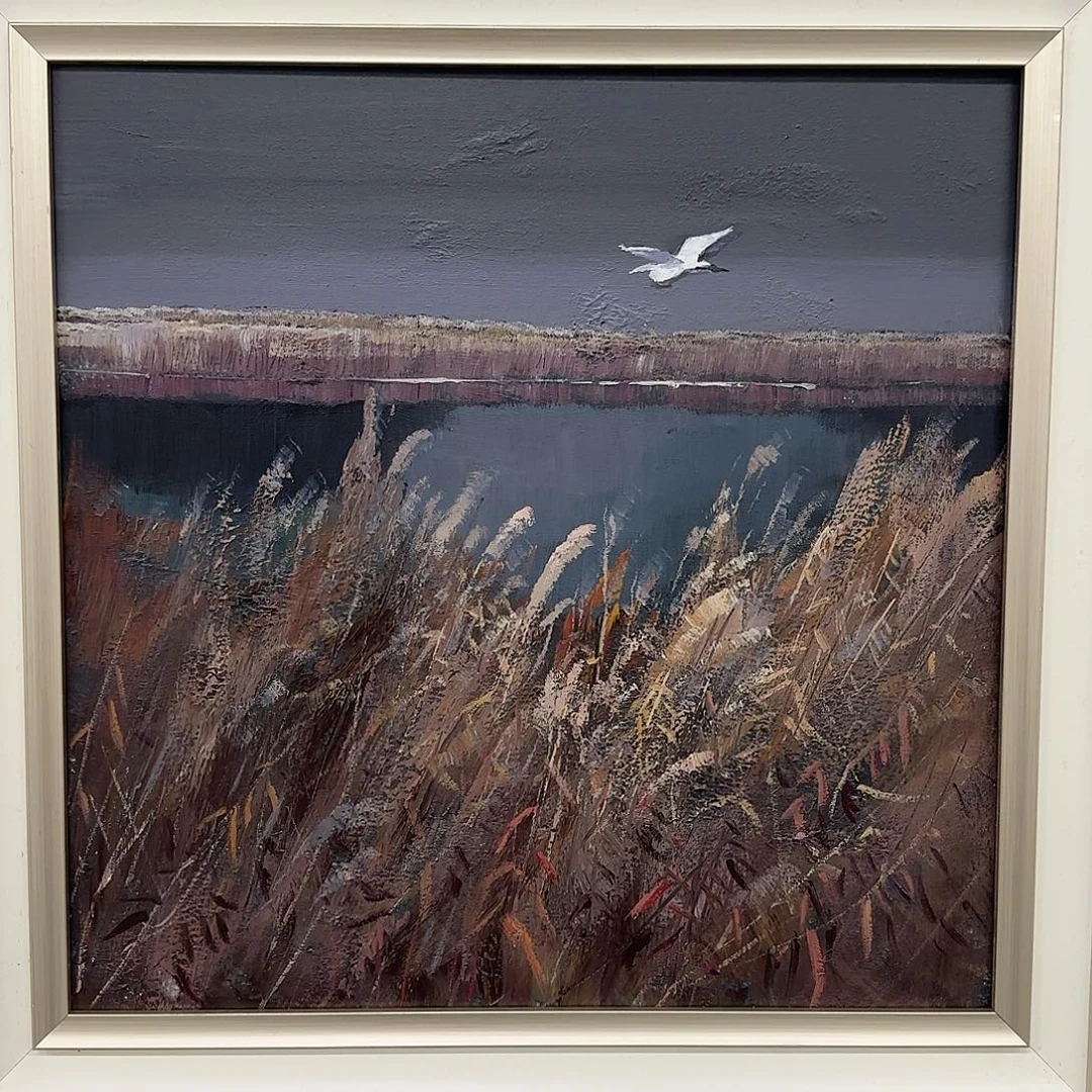 高端手绘艺术油画实木框