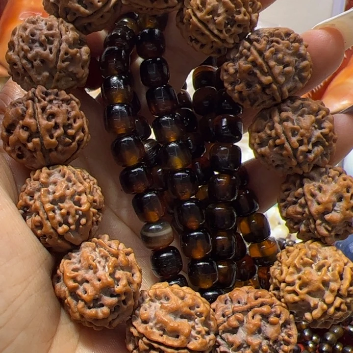 大果紫檀（缅甸花梨）8/8精品半山半水