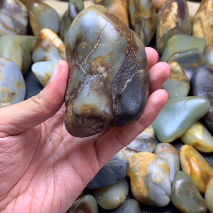 我***数和田玉未镶嵌挂件