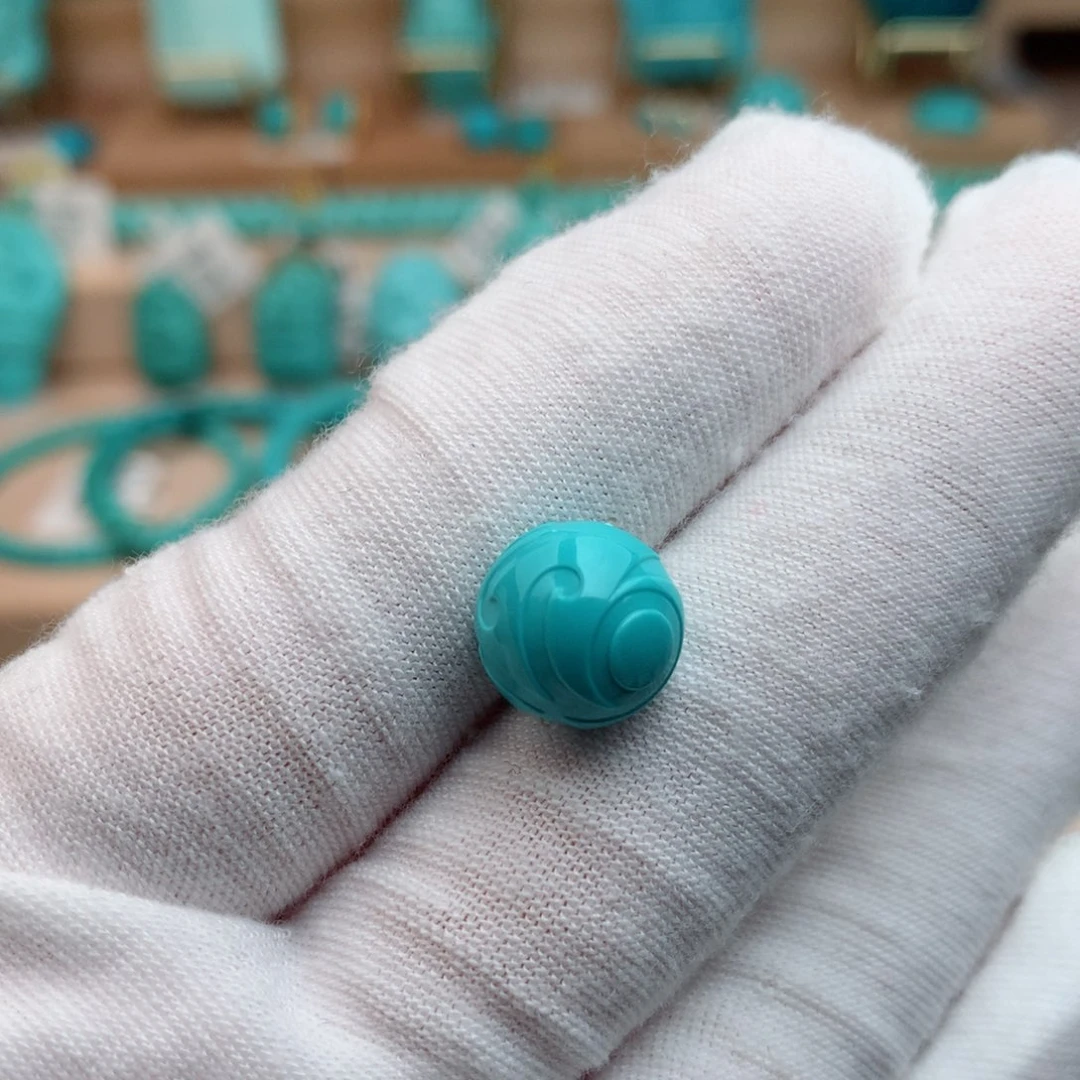 未镶嵌绿松石珠宝奇石