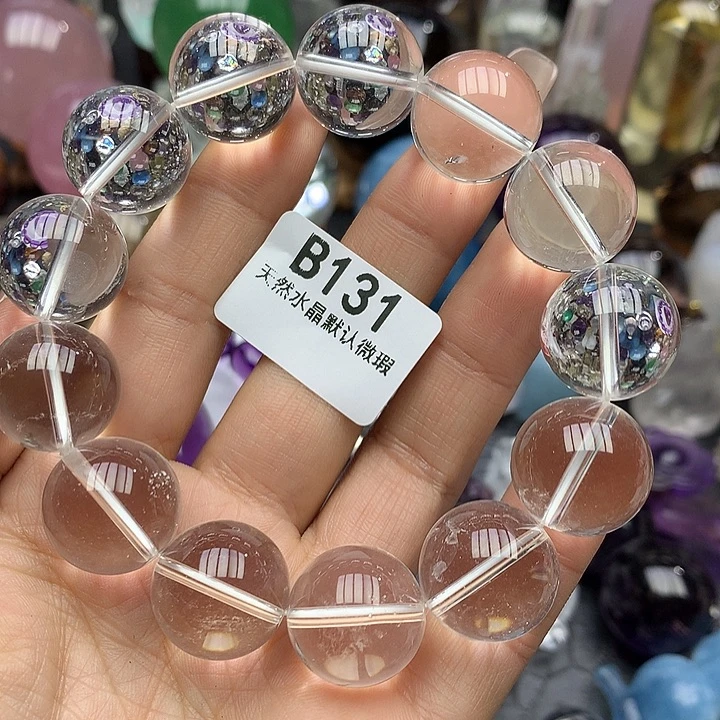 水晶手链18mm+未镶嵌水晶