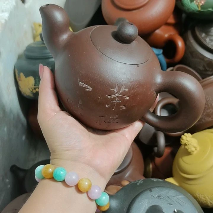 茶壶紫砂宜兴紫砂全手工制作工艺茶壶