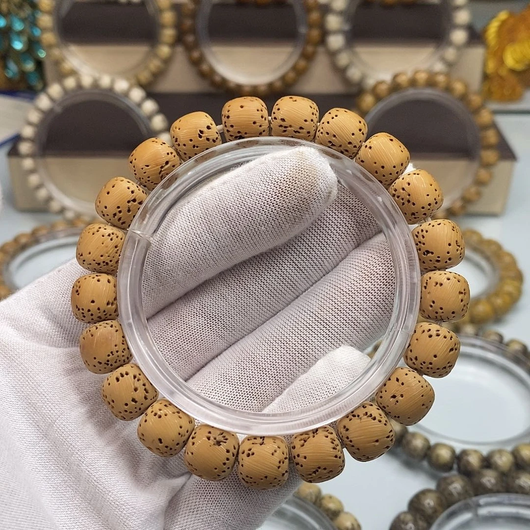 星月菩提把件一物一图原生态同枝挂车链接（勿拍）！