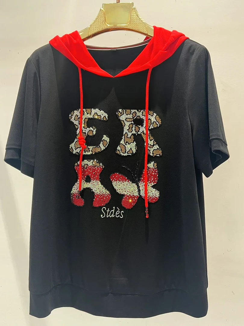 夏季连帽减龄上衣