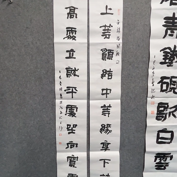 书法曹述林书法作品软片