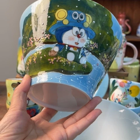 炉景德镇釉下手绘陶瓷