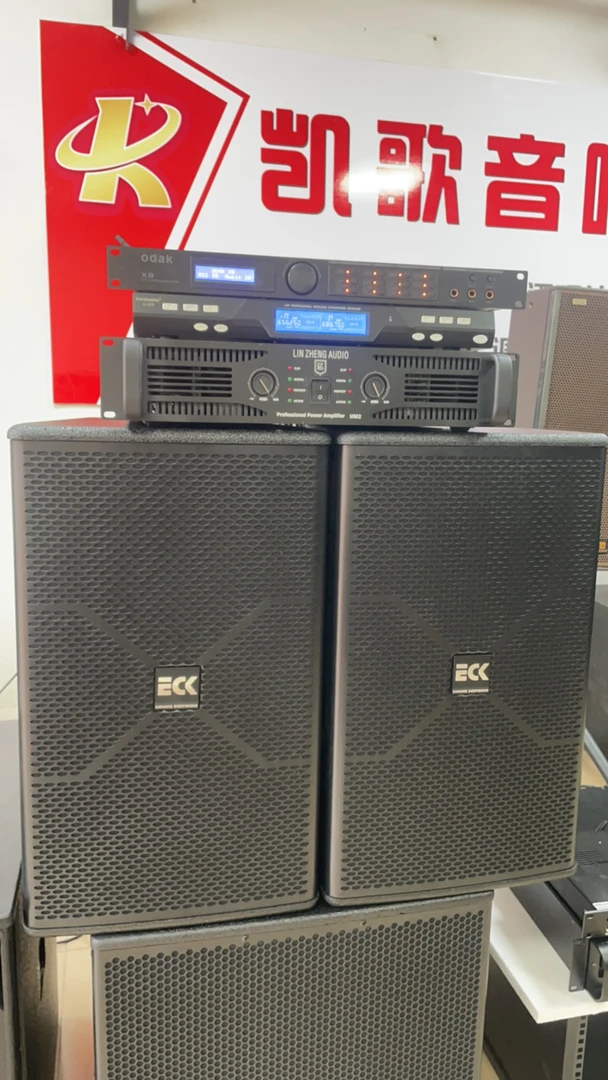 美国ECK 12寸专业音响四件套 （不包邮）