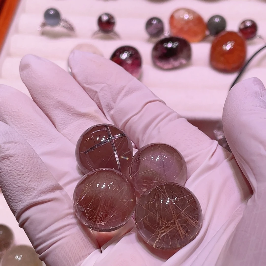 水晶幽灵未镶嵌禹*发晶