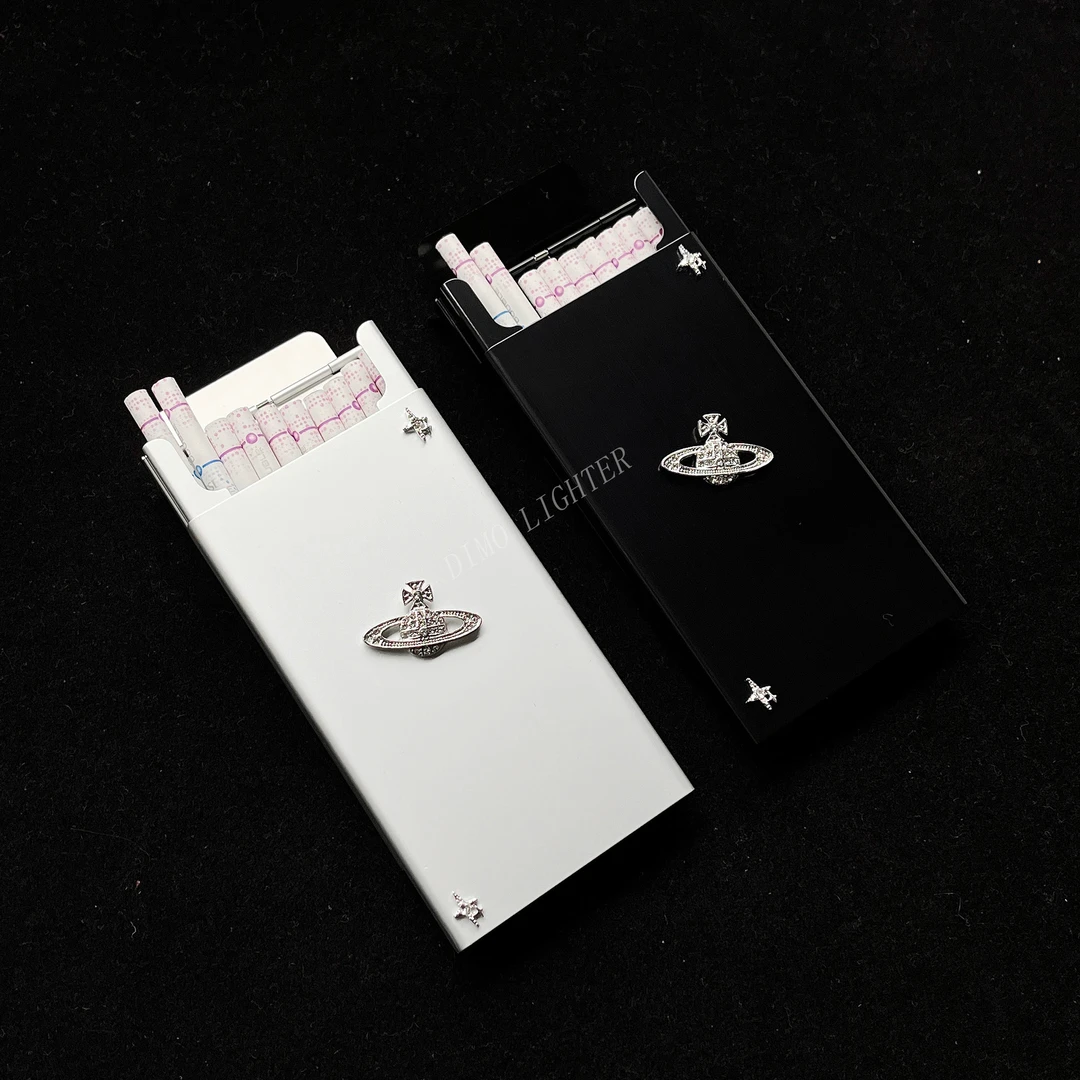 【Dimo】原创翻盖烟盒简约幻域星空纯色超薄铝合金手作创意高颜值