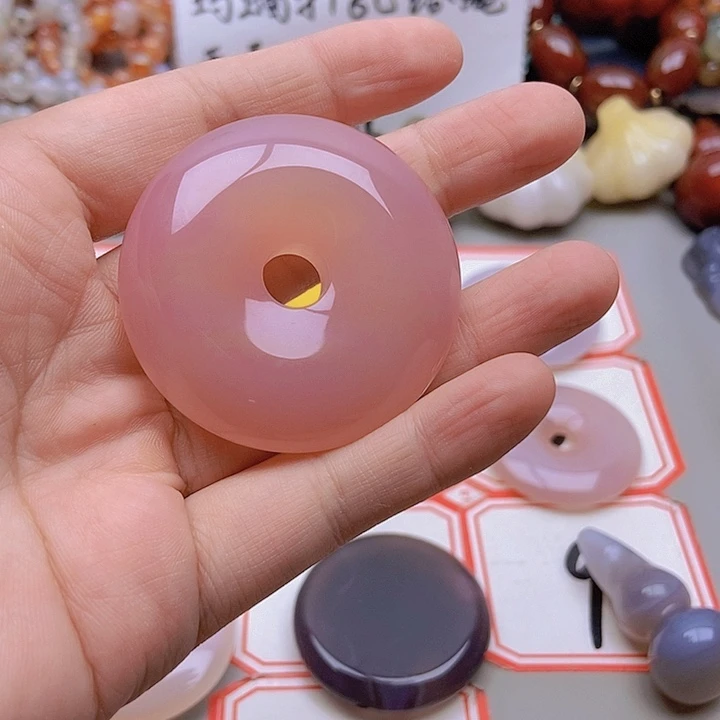【闪购商品】未镶嵌玛瑙/玉髓珠宝半成品周*姐