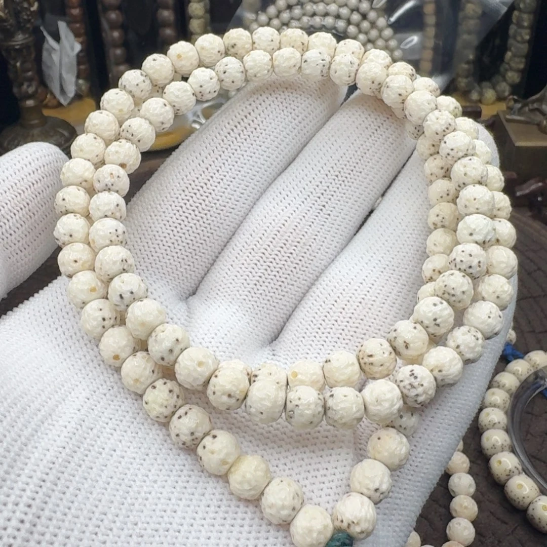 吊坠星月菩提7改 锤纹 数星