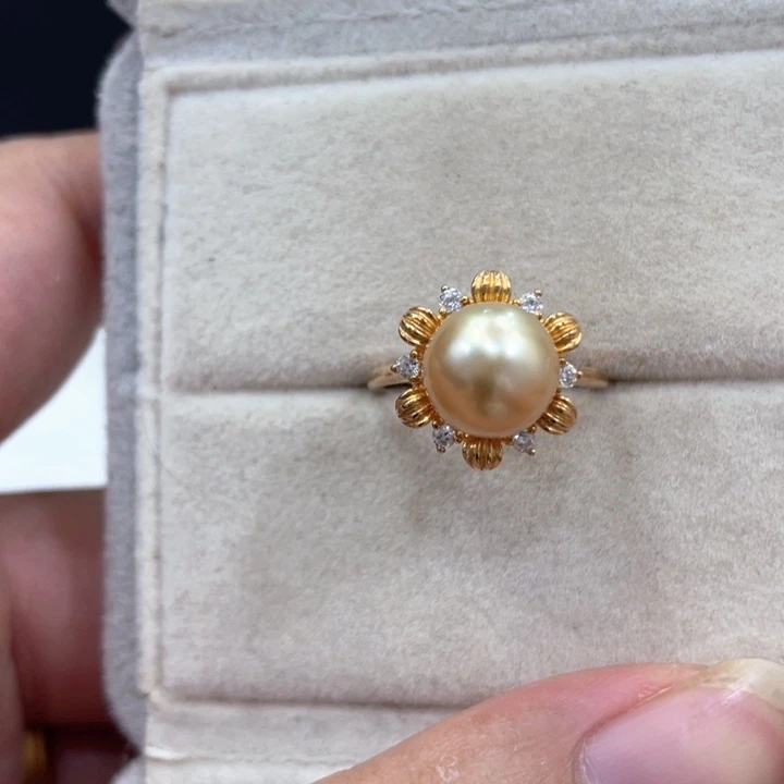 手绳银S925镶嵌海水珍珠